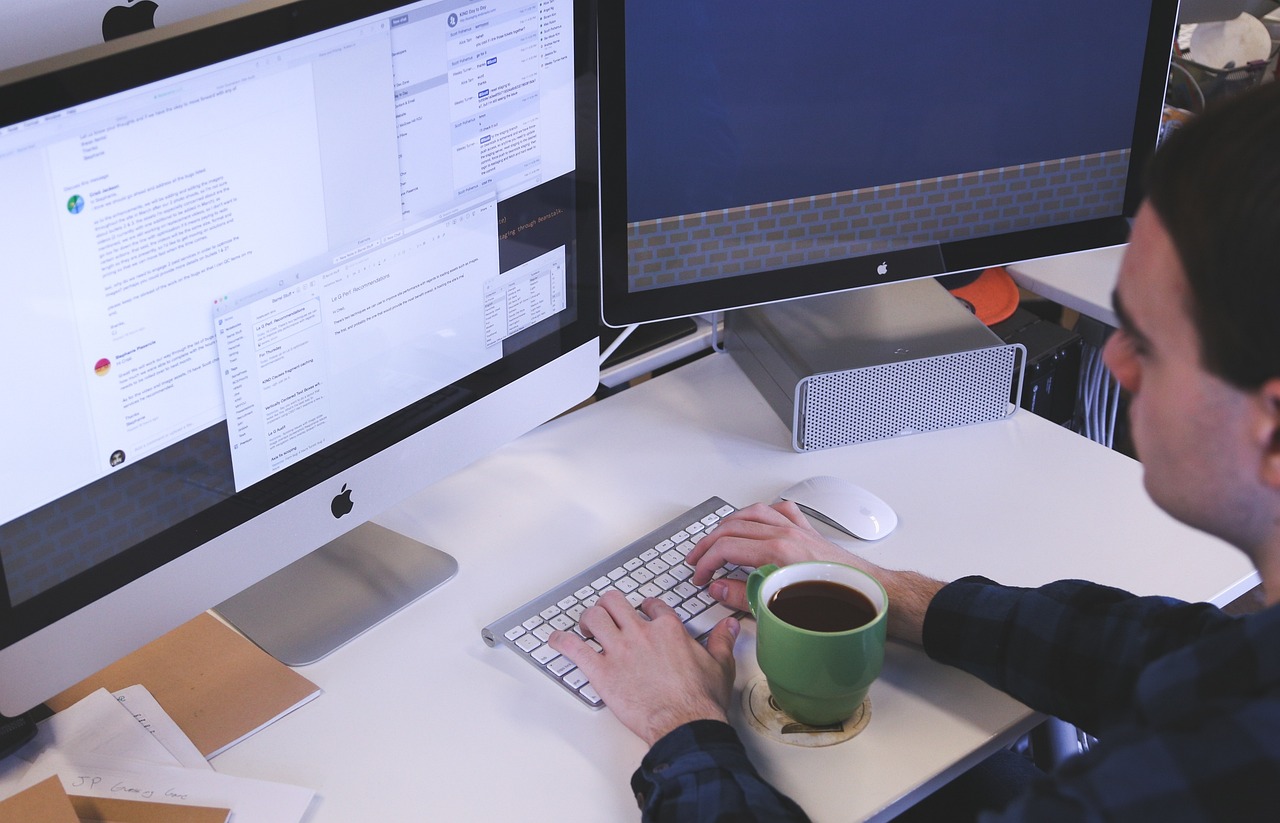 Lawyer submitting legal documents digitally via court portal.
