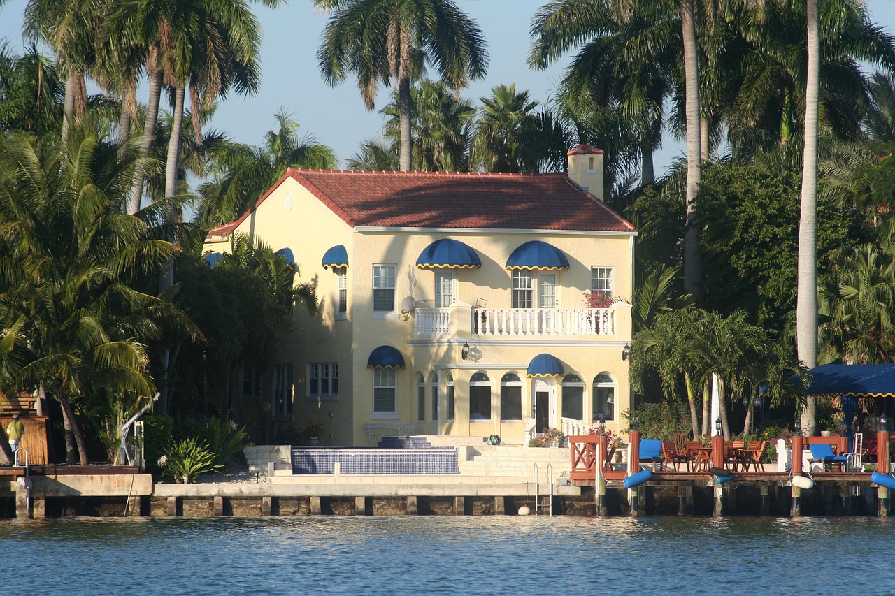 Riverfront vacation rental property