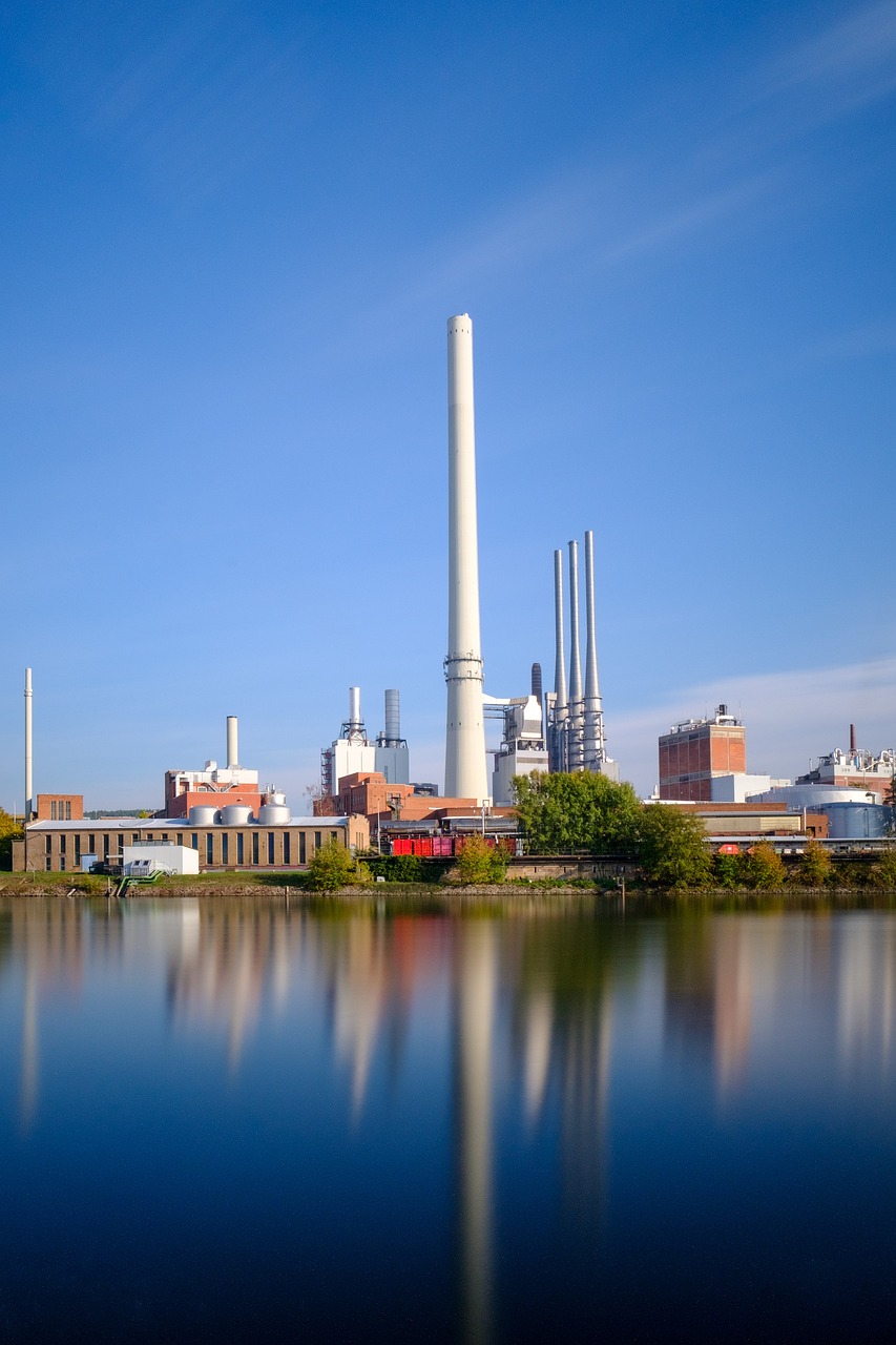 Industrial chemical processing plant