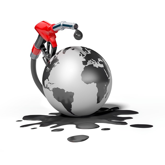globe with fuel pump
