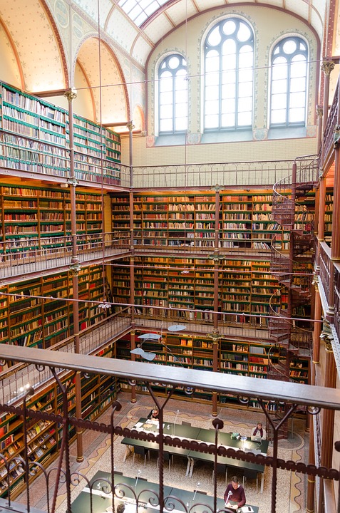Heritage library: home to rare books, artifacts, and manuscripts