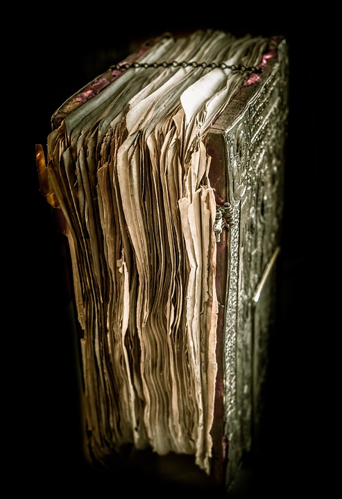 Valuable texts carefully preserved