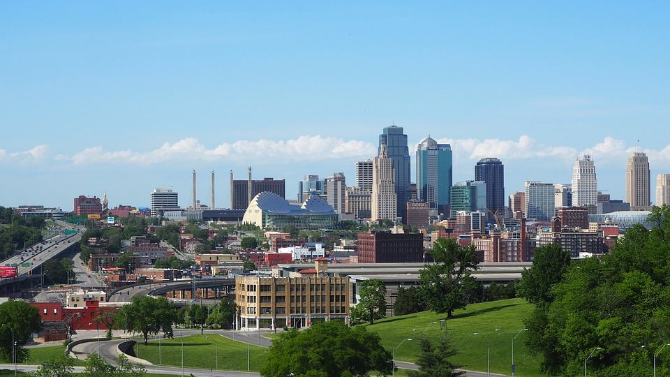 Modern city infrastructure and lush parks in a thriving urban environment.