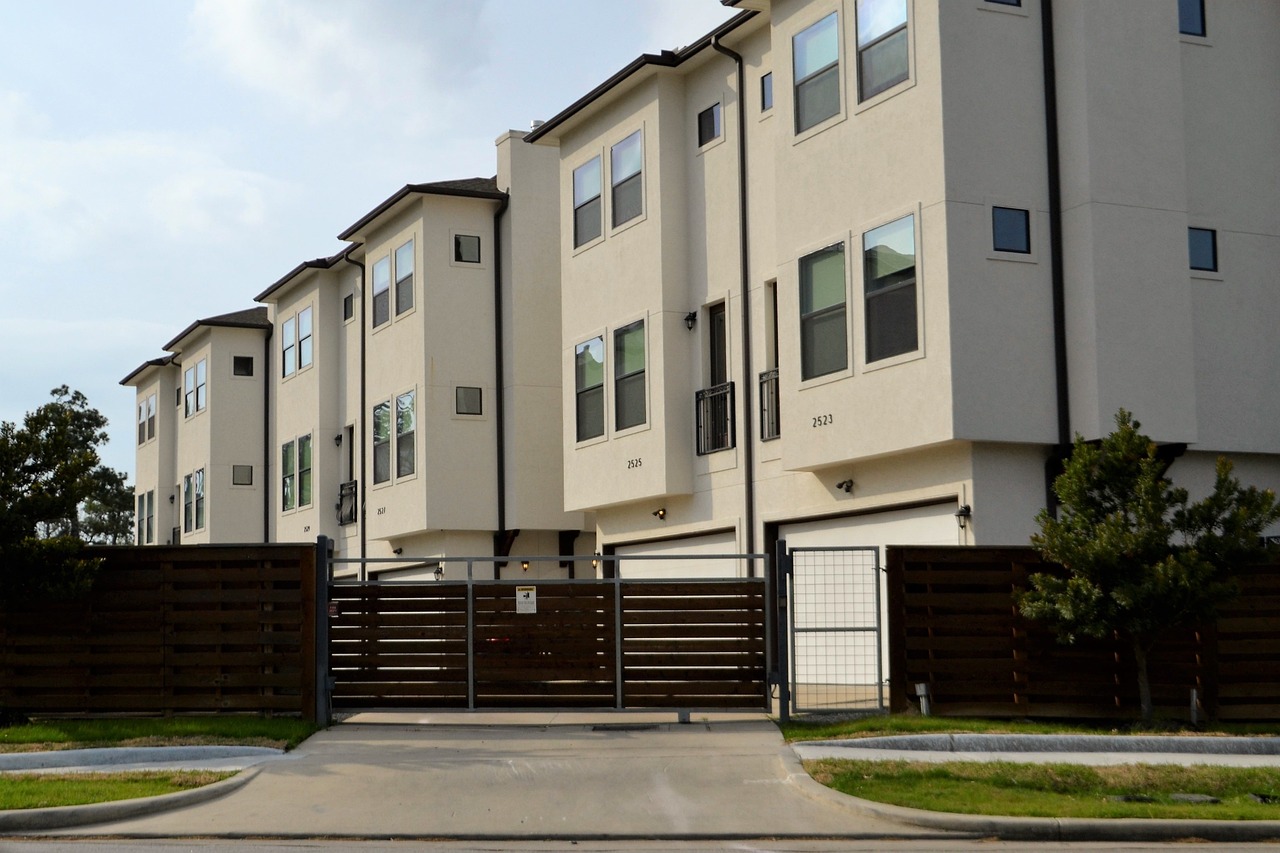 Well-maintained upscale homes showcasing effective property management.