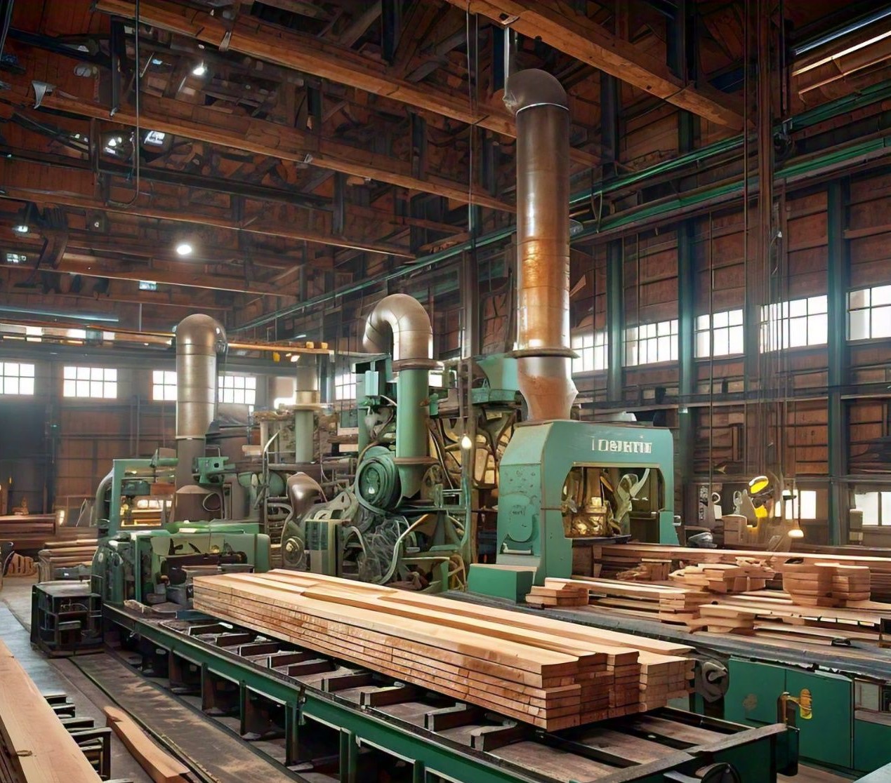 State-of-the-art sawmill
