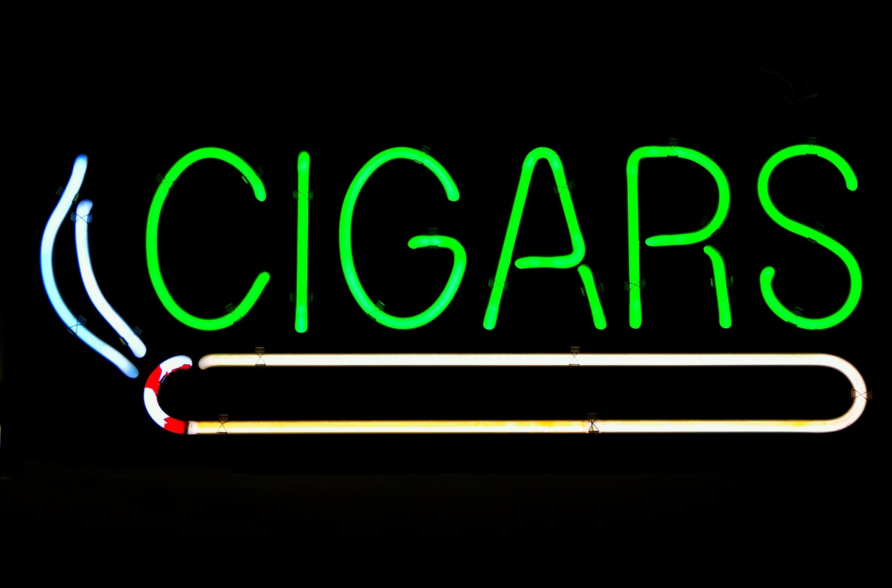 Neon Cigars Sign