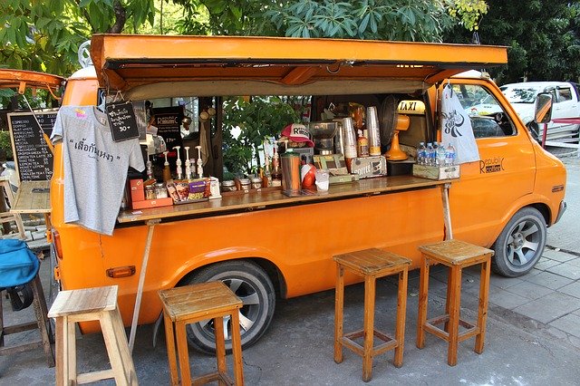 Mobile Fast Food Van or Food Truck