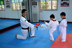 y tots karate training