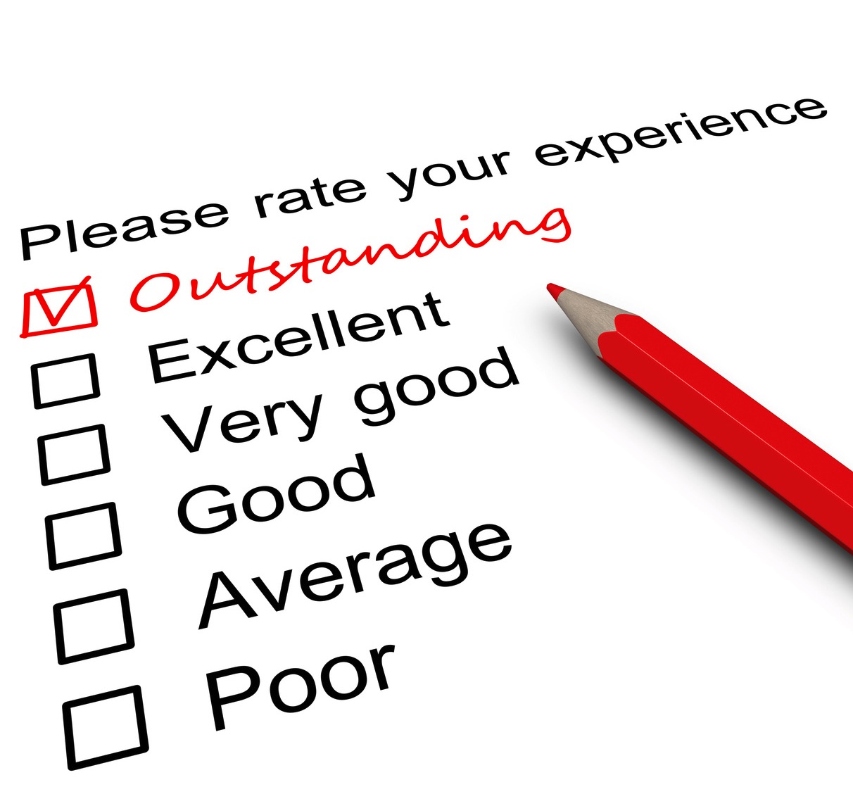 Let your customers rate you